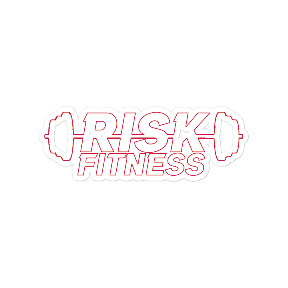 Risk Fitness Esports Bubble-free stickers