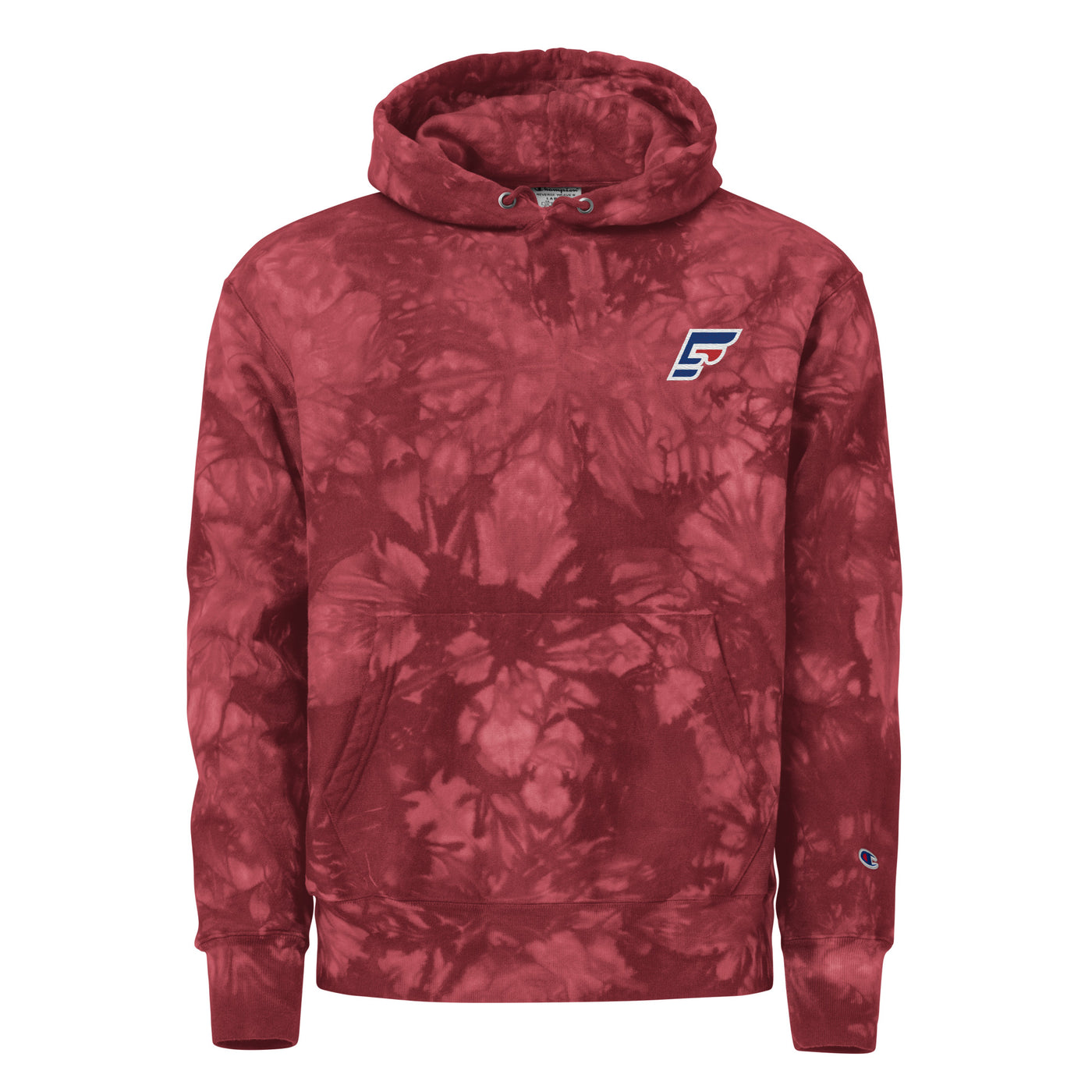F5 Esports Unisex Champion tie-dye hoodie