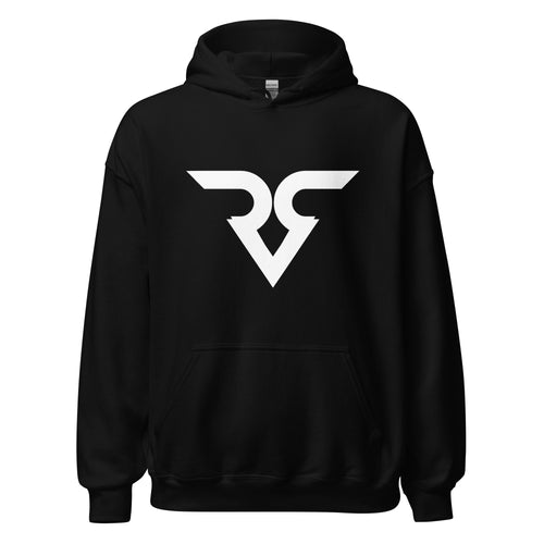 Risen Rose Unisex Hoodie Black