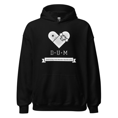 Dum Skateboard Unisex Hoodie