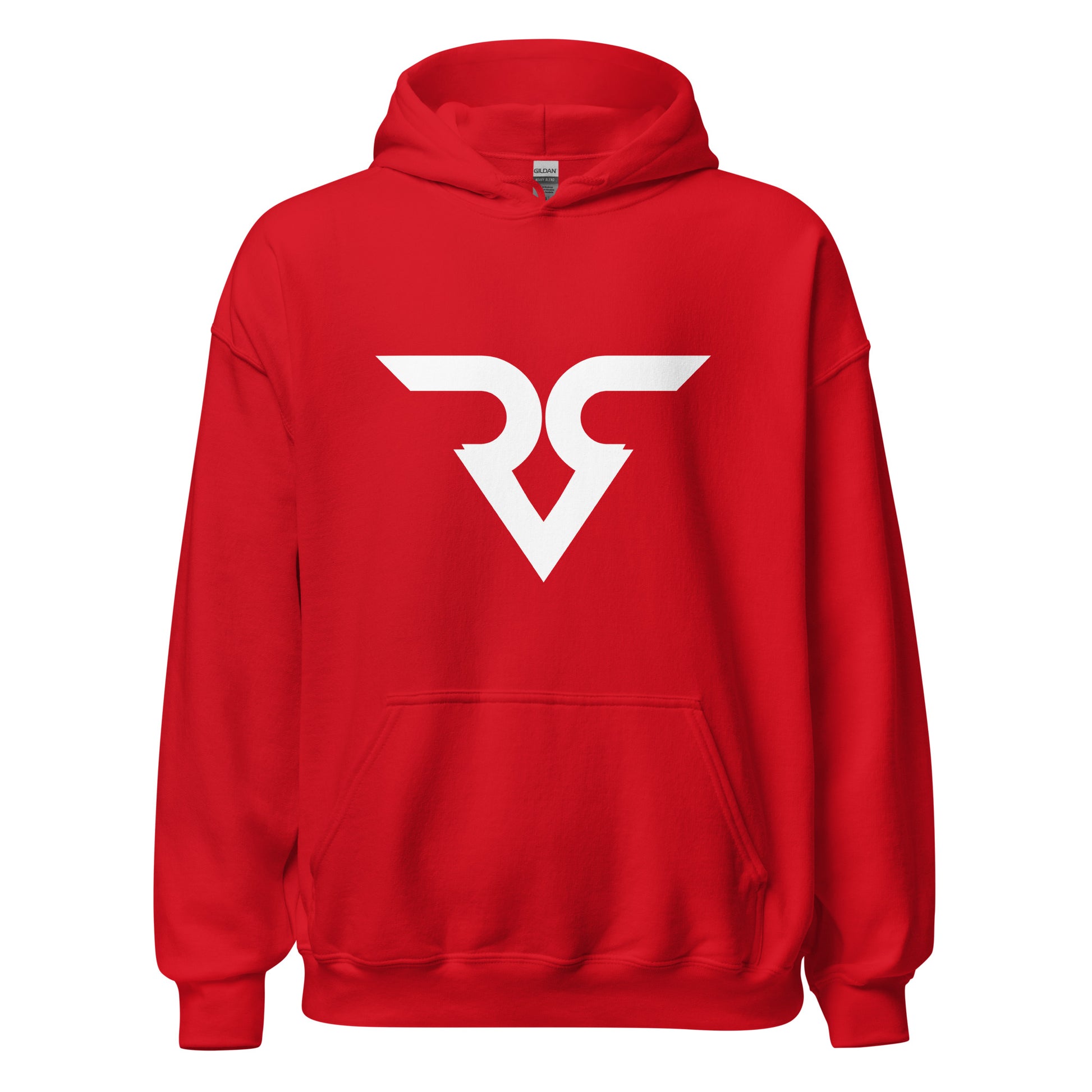 Risen Rose Unisex Hoodie Red