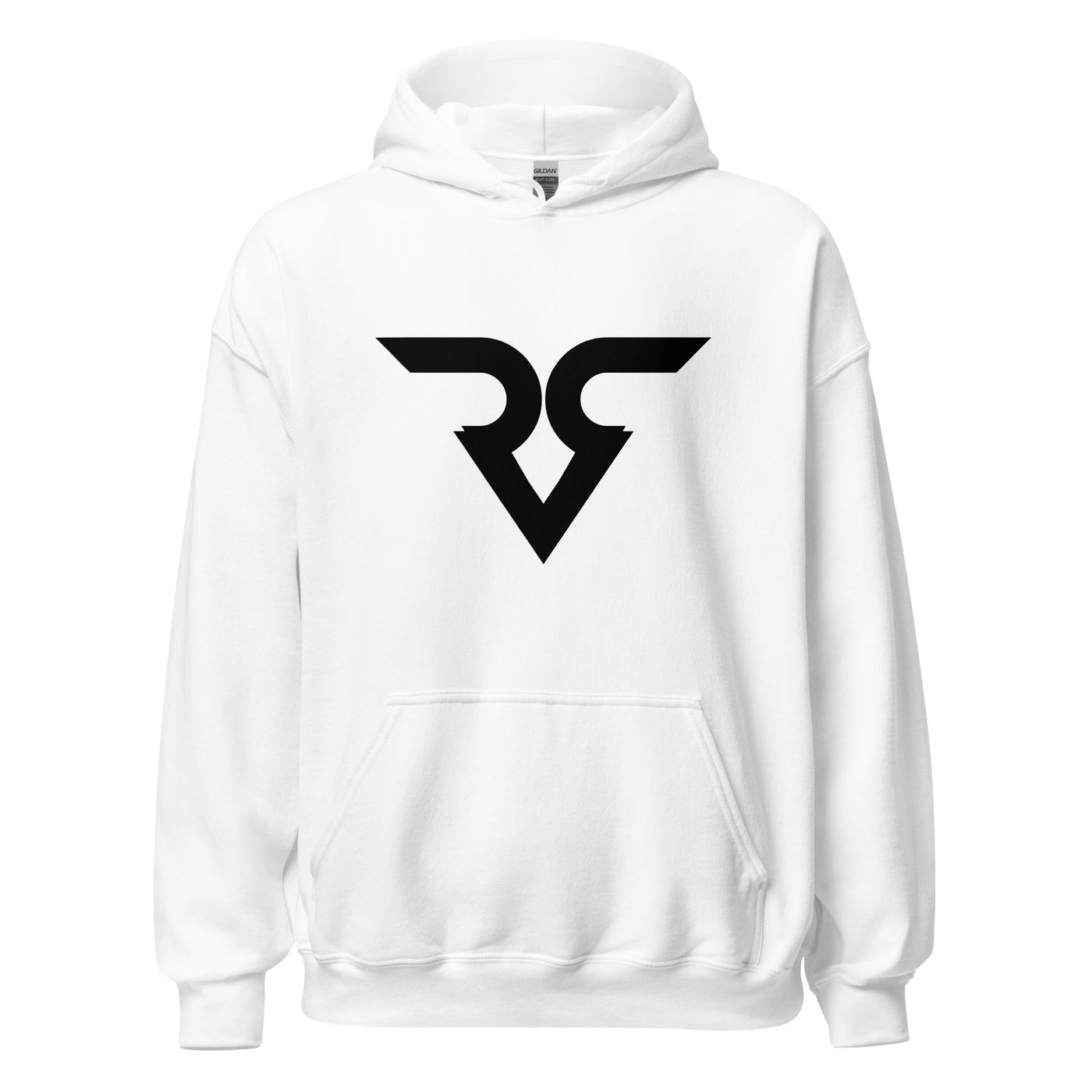 Risen Rose Unisex Hoodie White