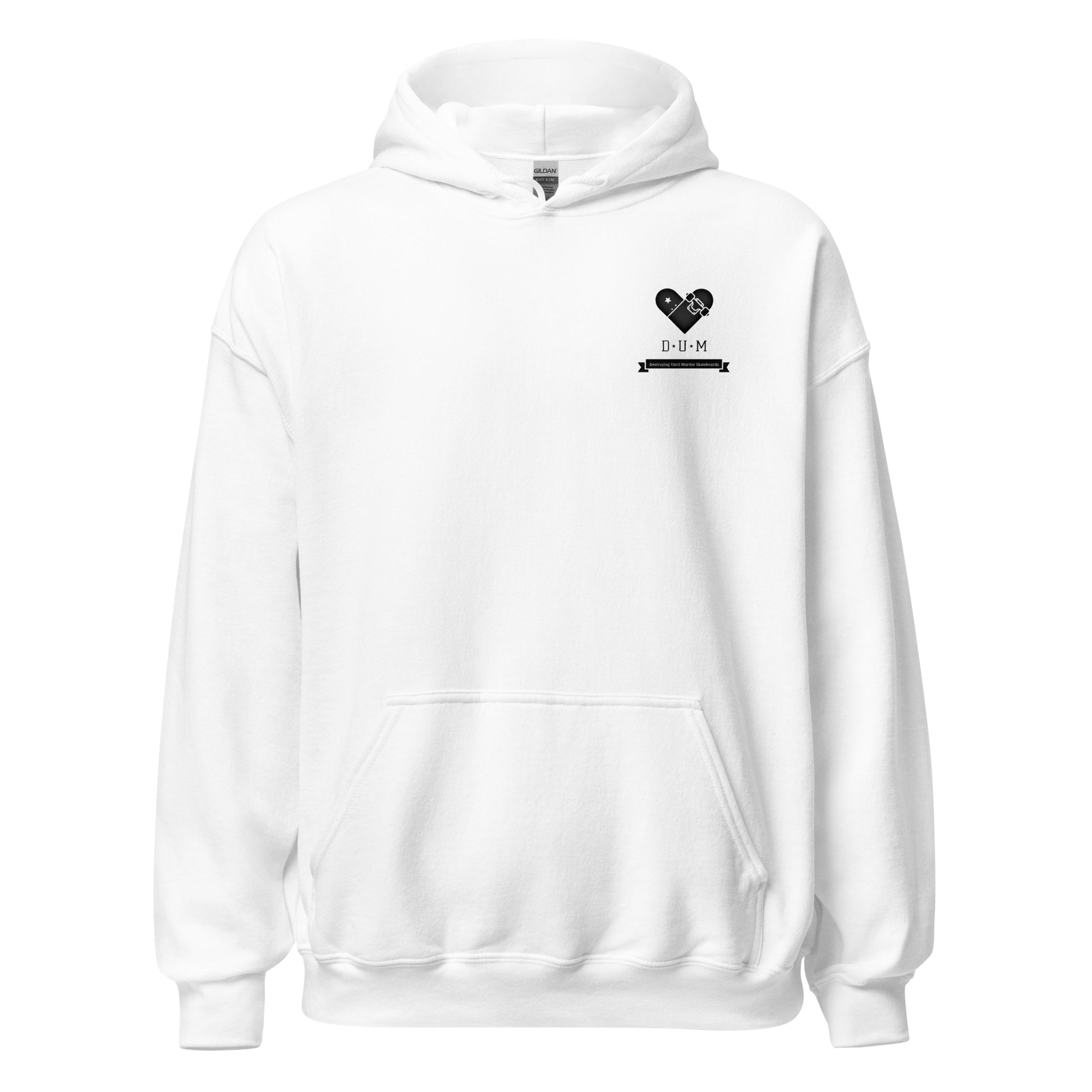 Dum Skateboard Unisex Hoodie