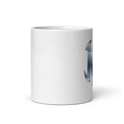 Nuke Gaming White glossy mug