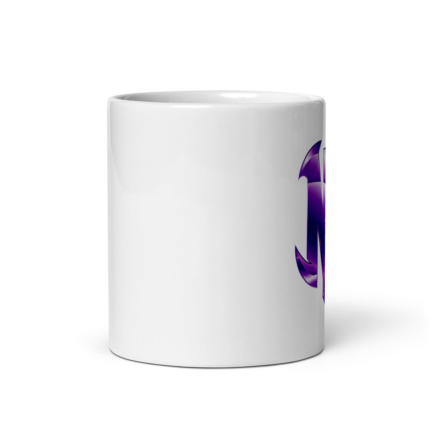 Nuke Gaming White glossy mug