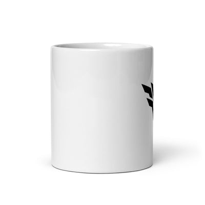 Valorous White glossy mug