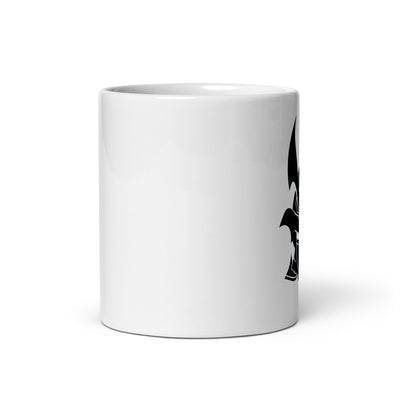 Mortal Esports White glossy mug