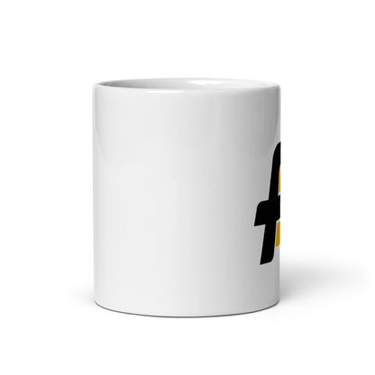 Faketaxy White glossy mug