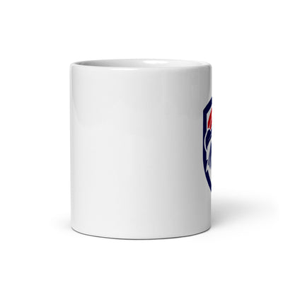 Primal Instinct White glossy mug