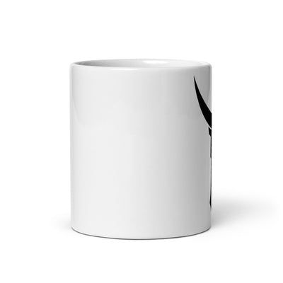 Titan White glossy mug