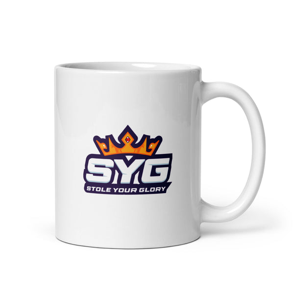 SYG White glossy mug
