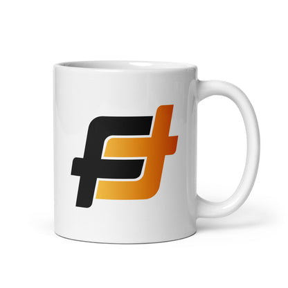 Faketaxy White glossy mug