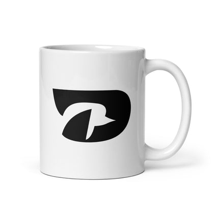 Defygg White glossy mug