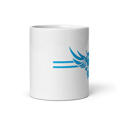 Oracle White glossy mug