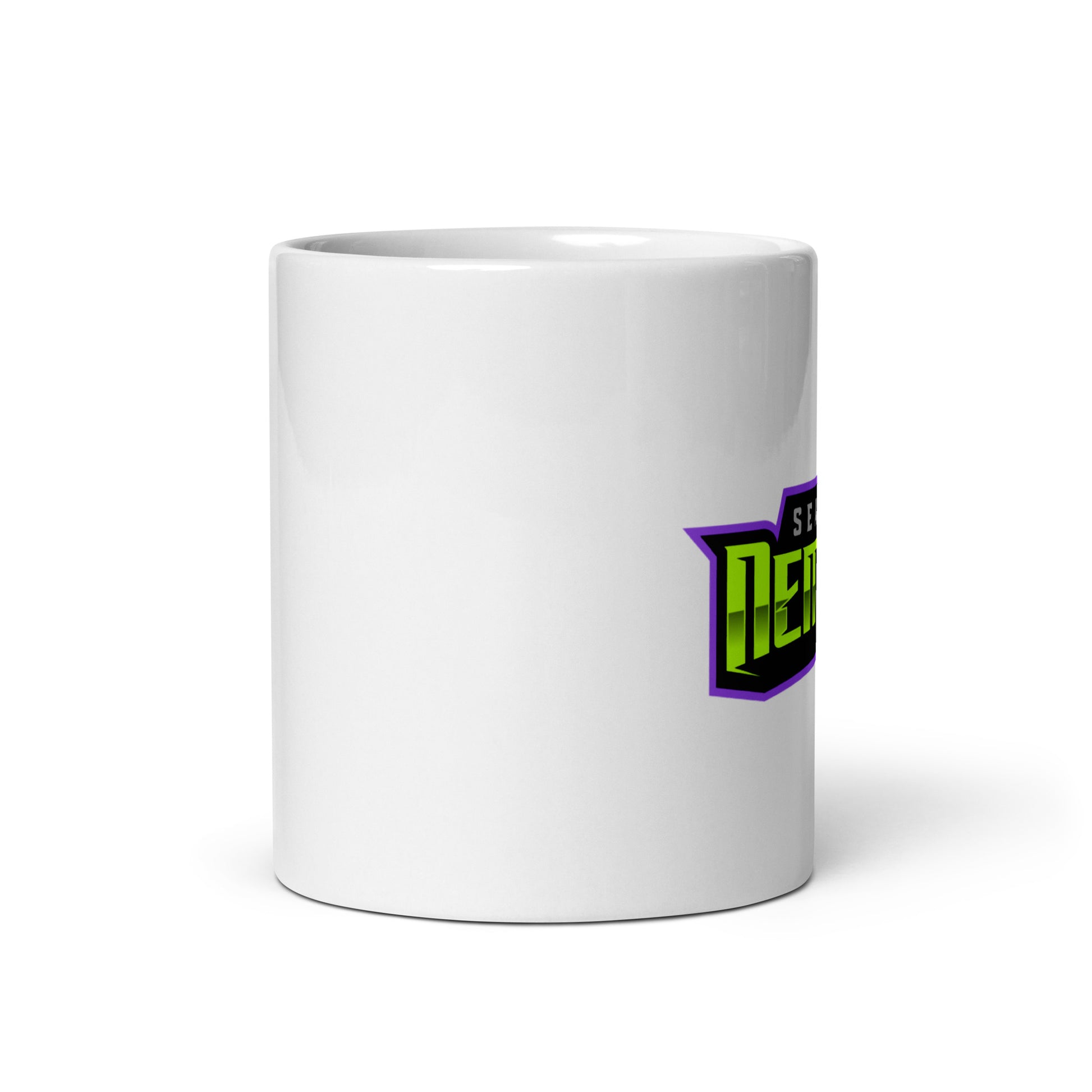 Seattle nemesis White glossy mug