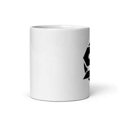 New York Sleepless Gaming White glossy mug
