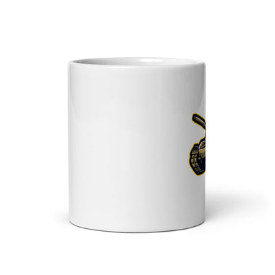 Alamo City Artillery White glossy mug