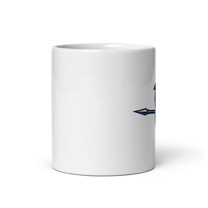 Chicago Warriors White glossy mug