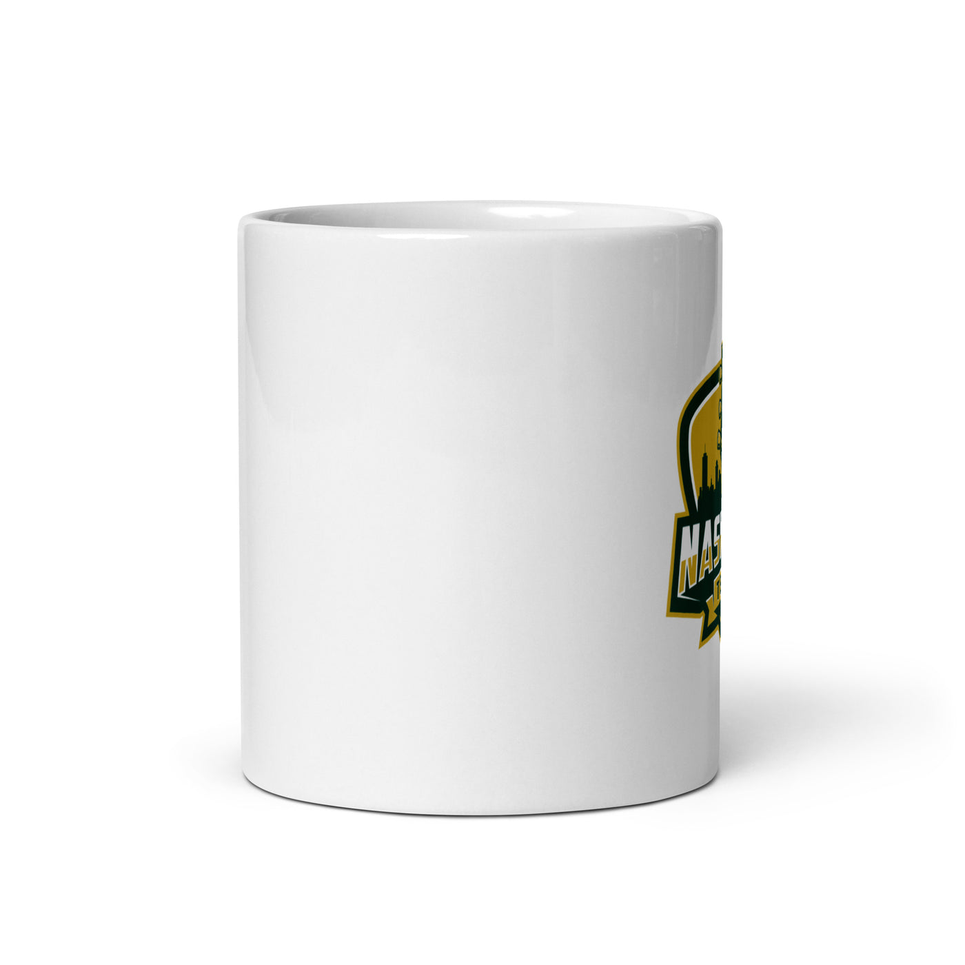 Nashville White glossy mug