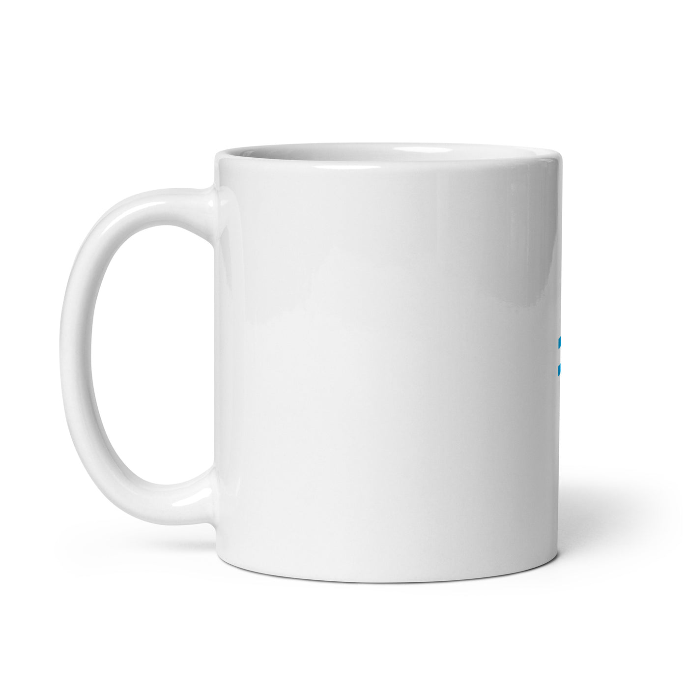 Oracle White glossy mug