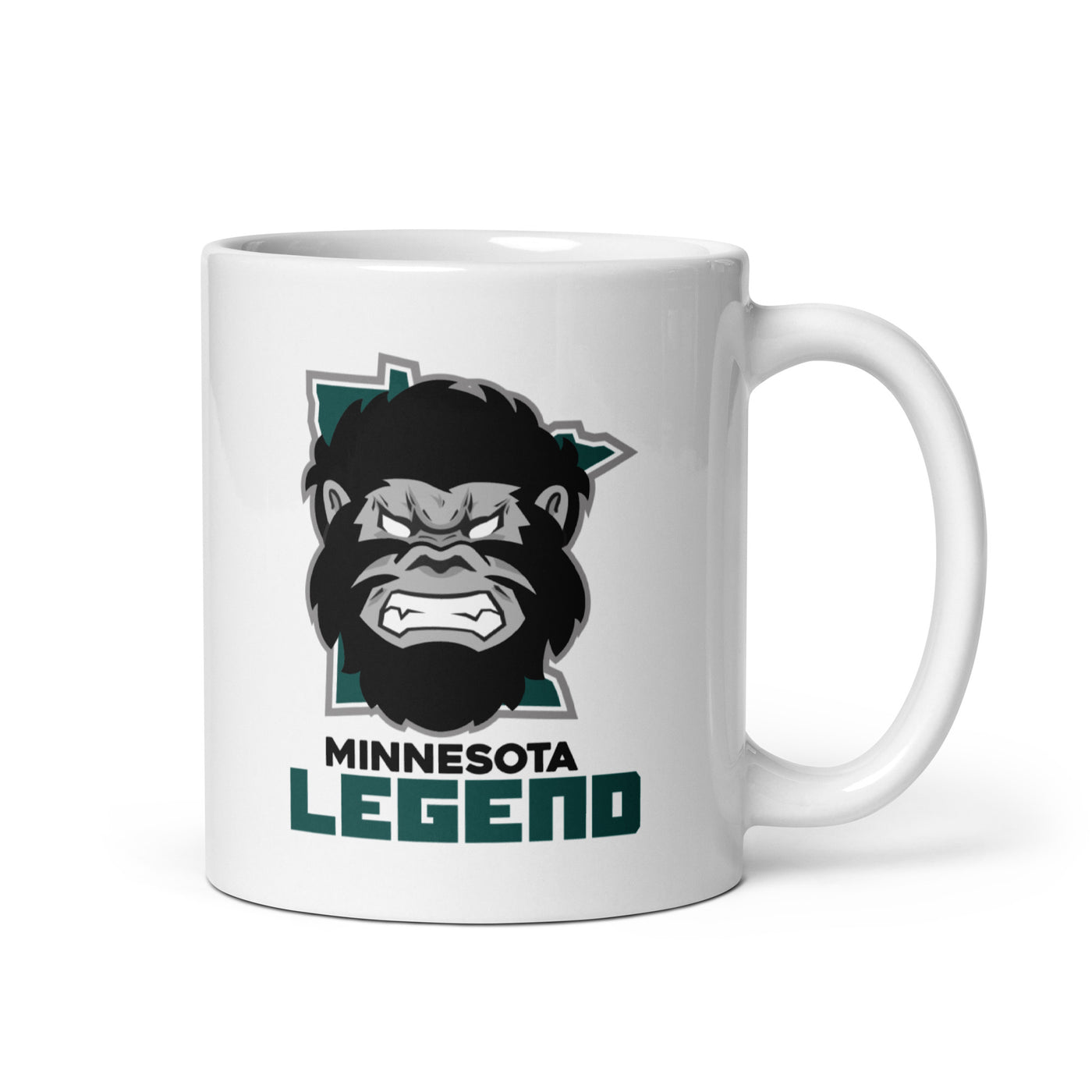 Minnesota Legend White glossy mug