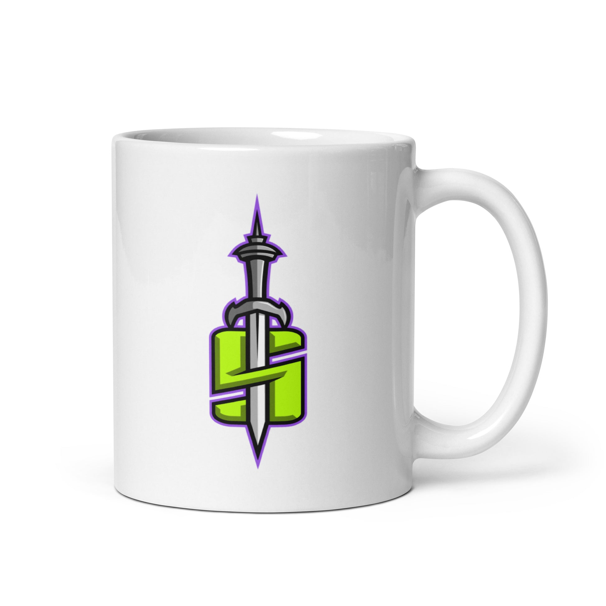 Seattle nemesis White glossy mug