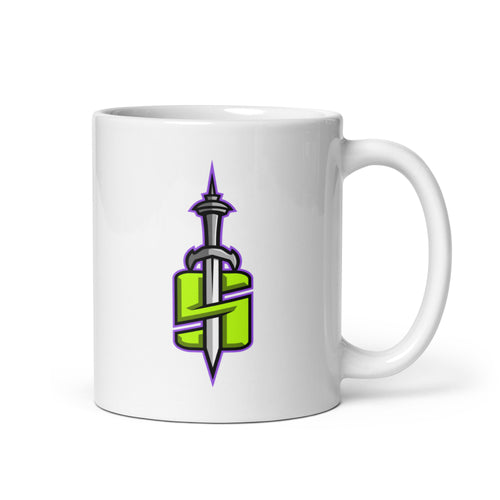 Seattle nemesis White glossy mug