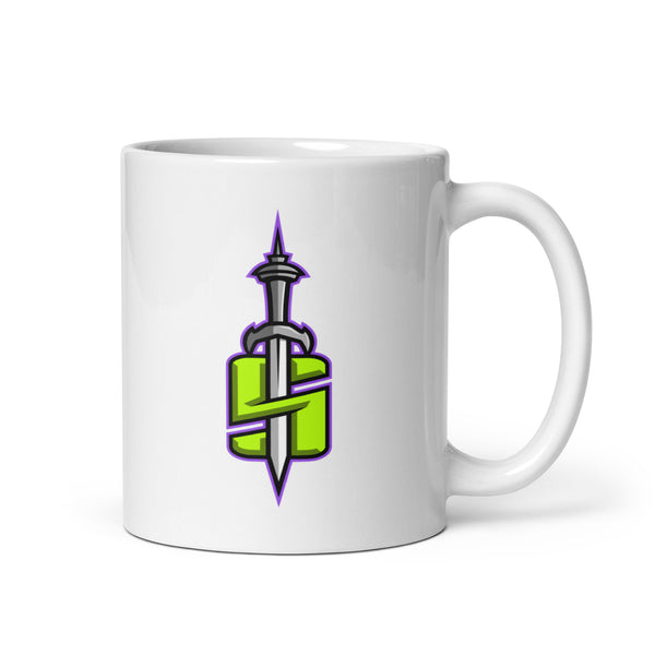 Seattle nemesis White glossy mug