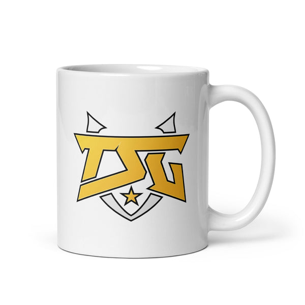 TSG White glossy mug