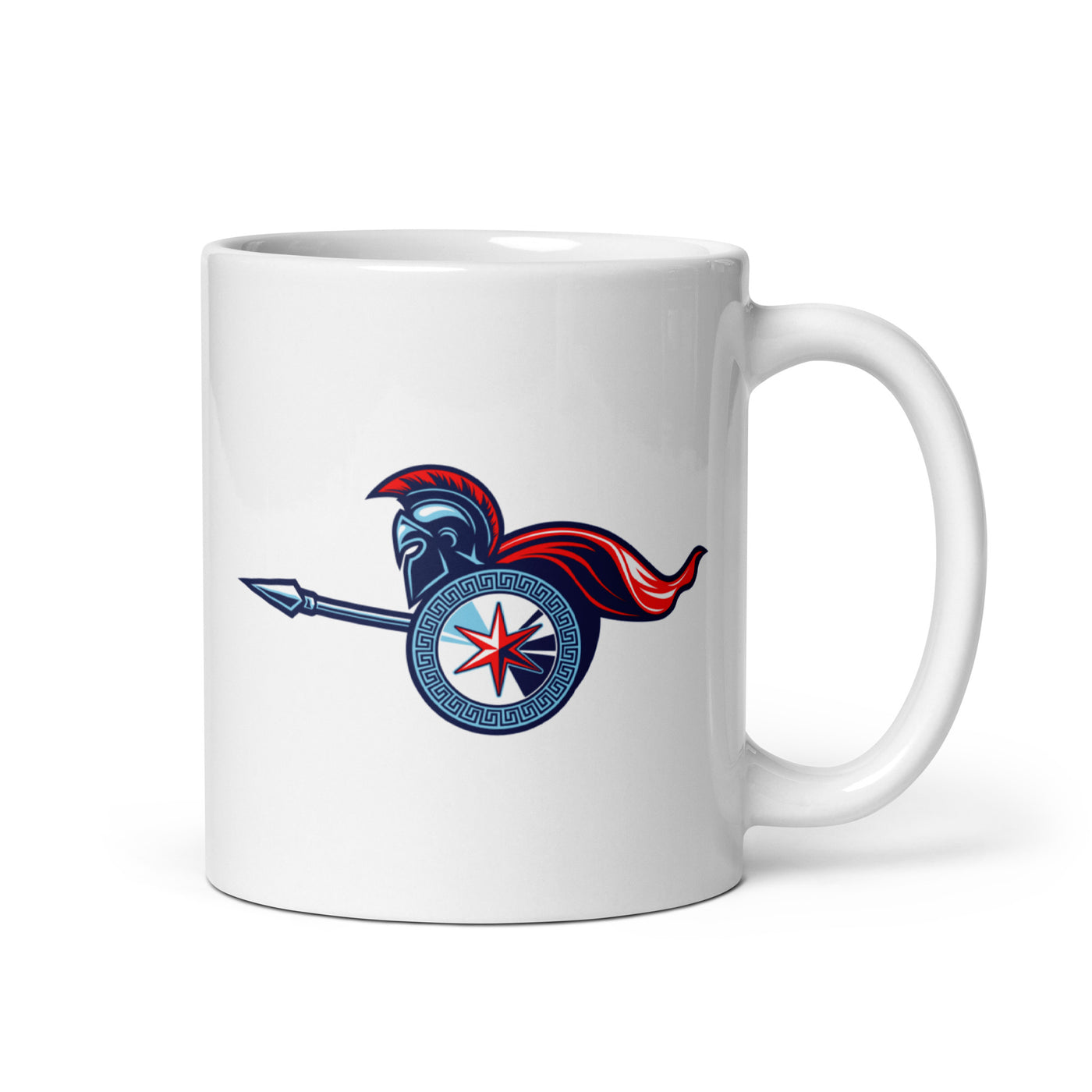 Chicago Warriors White glossy mug