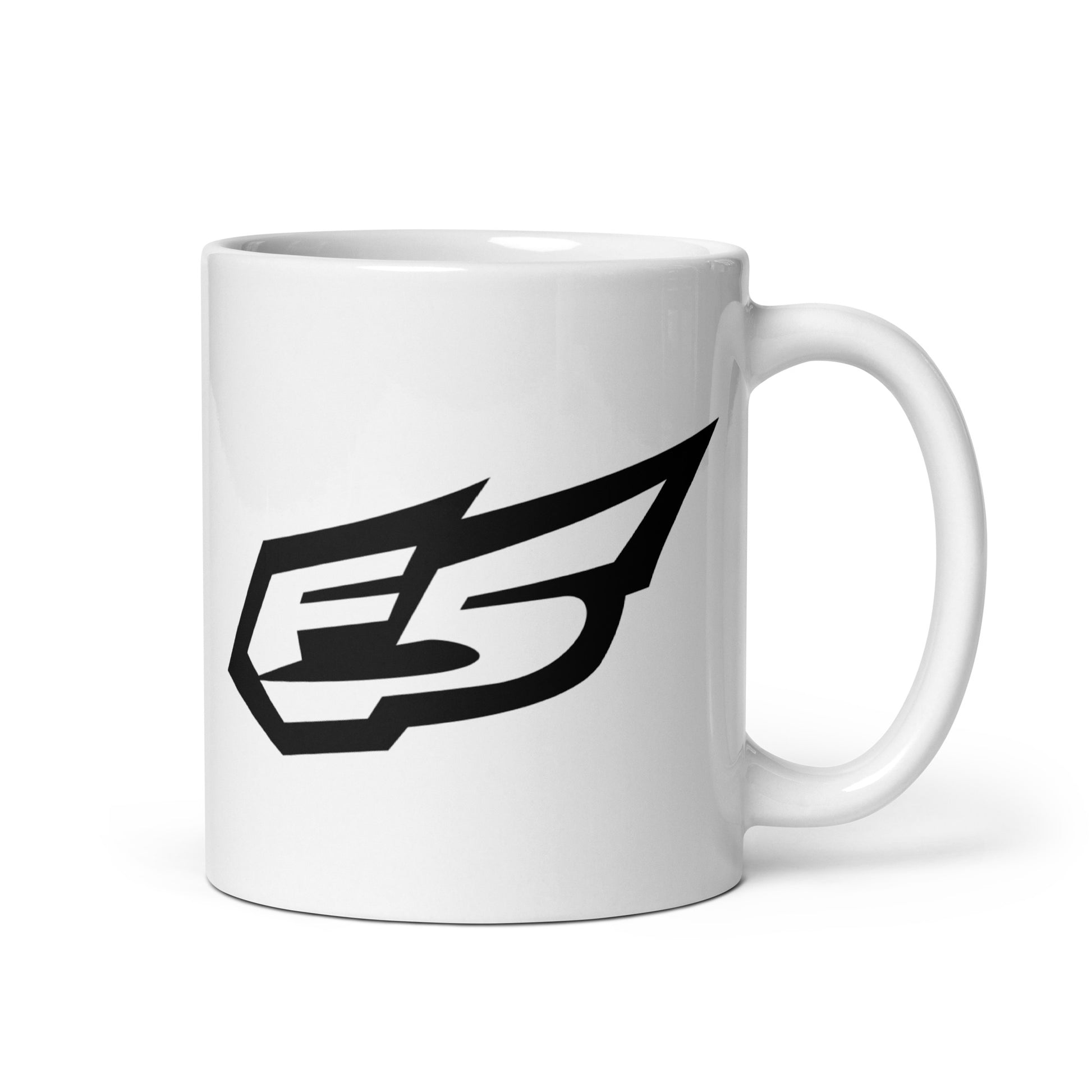Futura 5 White glossy mug