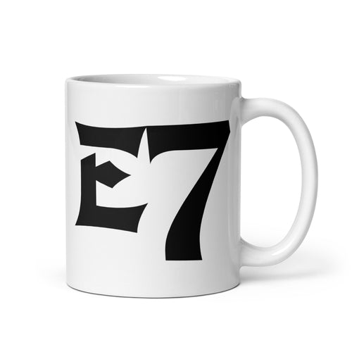 Eclipse 7 White glossy mug
