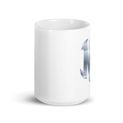 Nuke Gaming White glossy mug