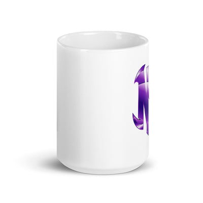 Nuke Gaming White glossy mug