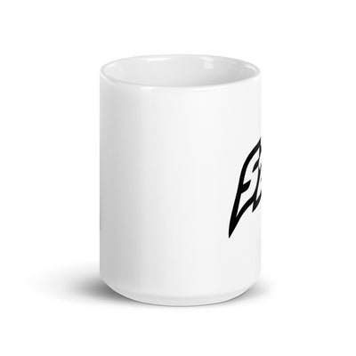 S2P White glossy mug