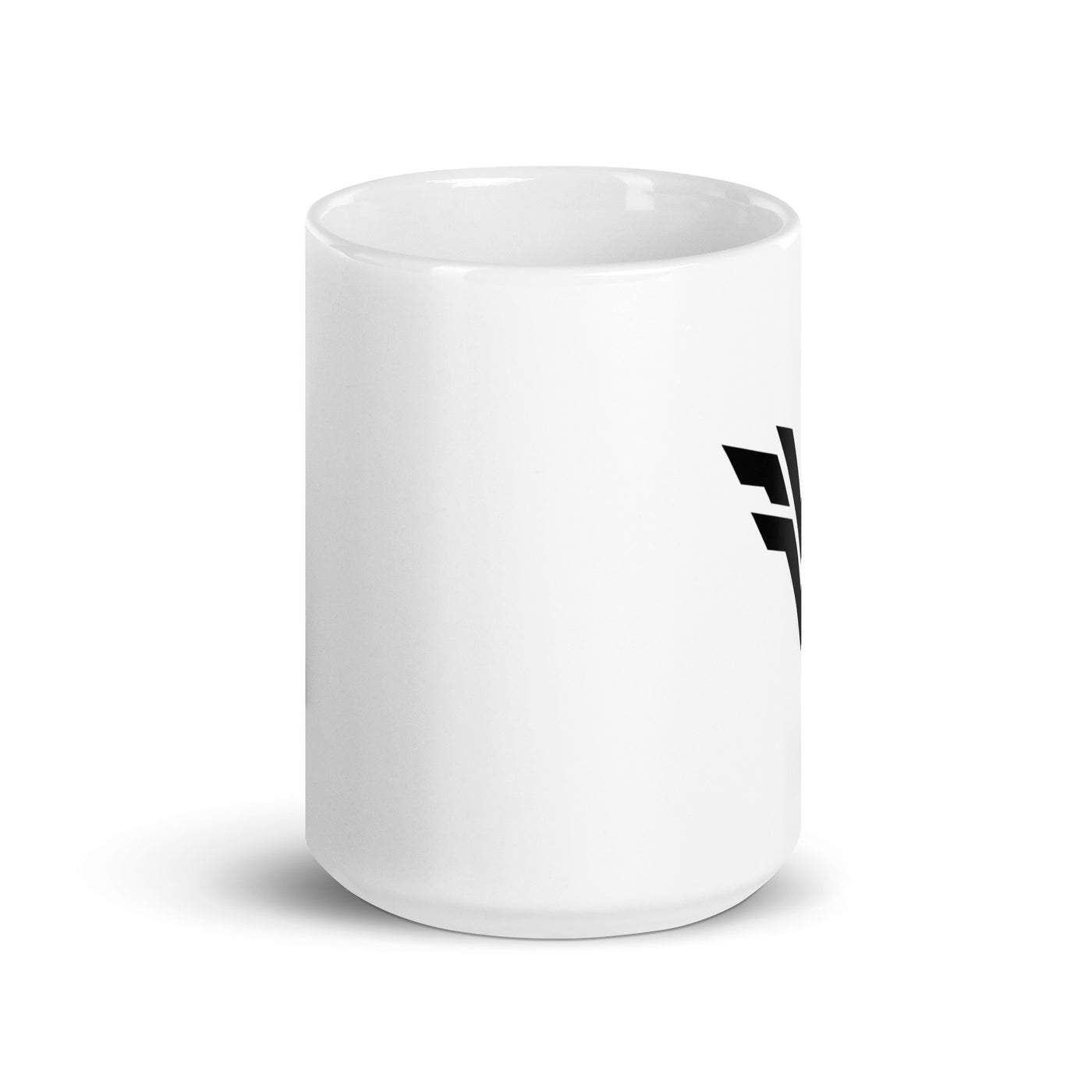 Valorous White glossy mug