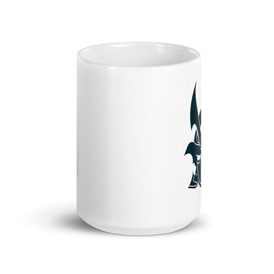 Mortal Esports White glossy mug