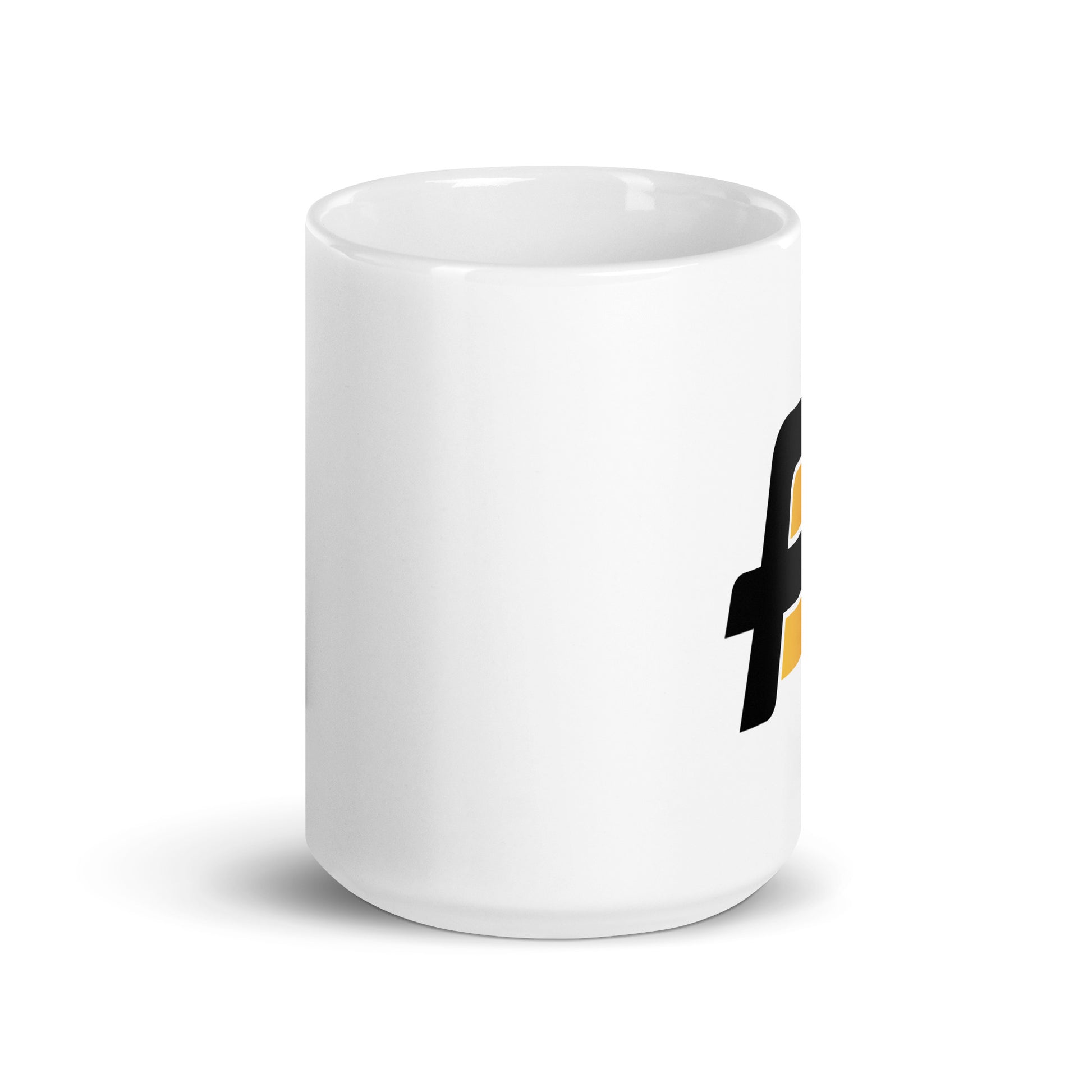 Faketaxy White glossy mug