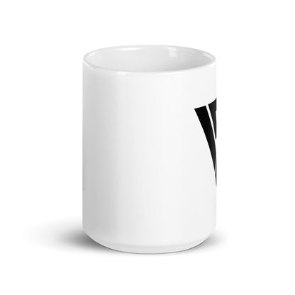 V9 Esports White glossy mug