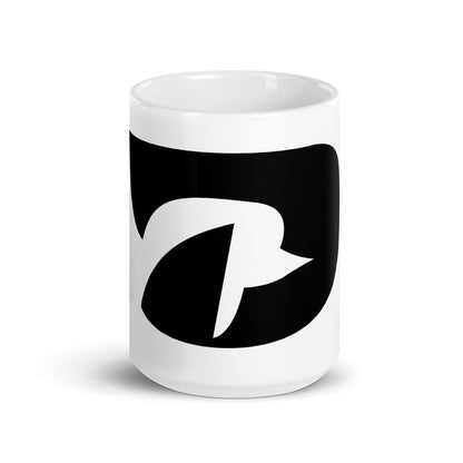 Defygg White glossy mug