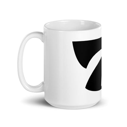 Defygg White glossy mug