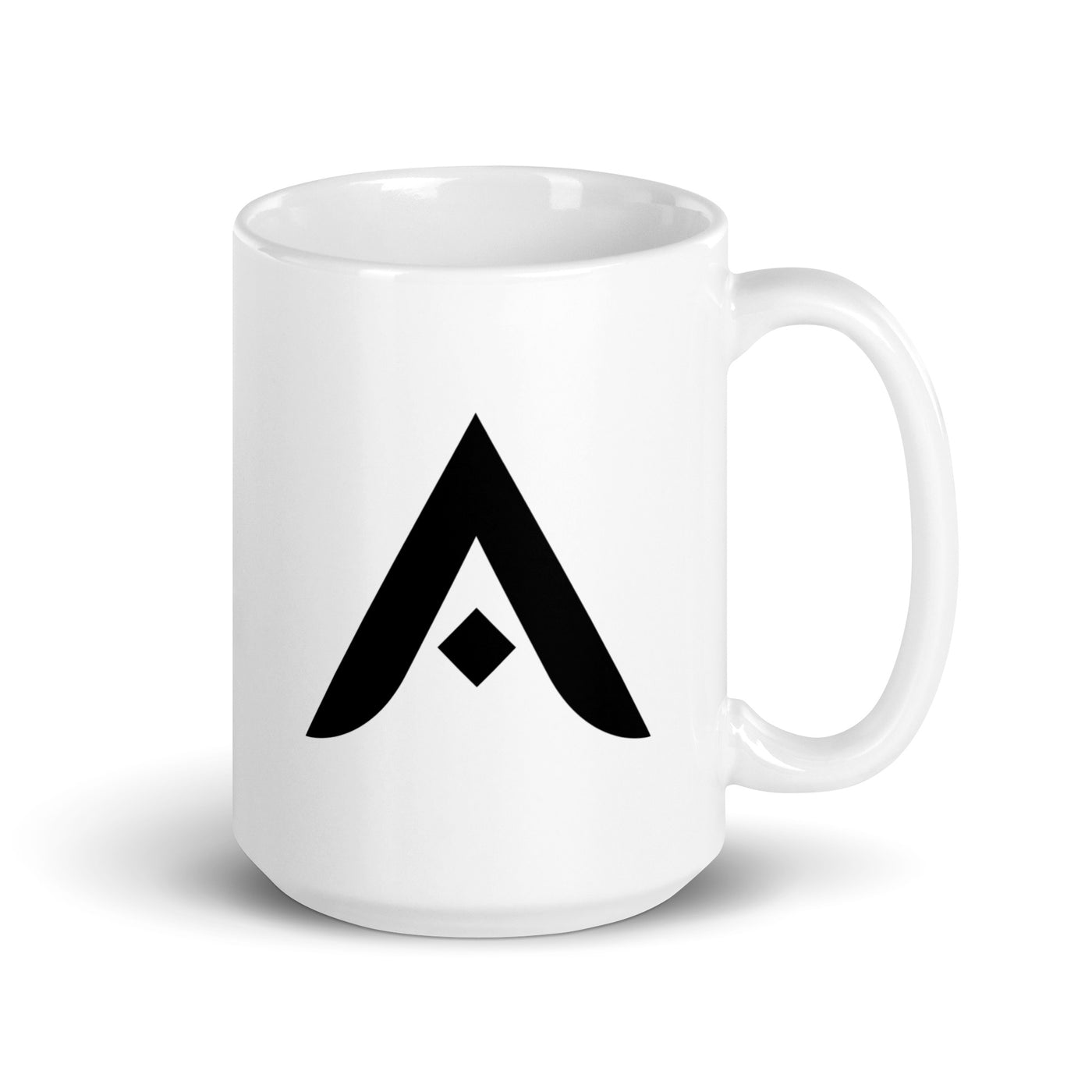 Aware White glossy mug