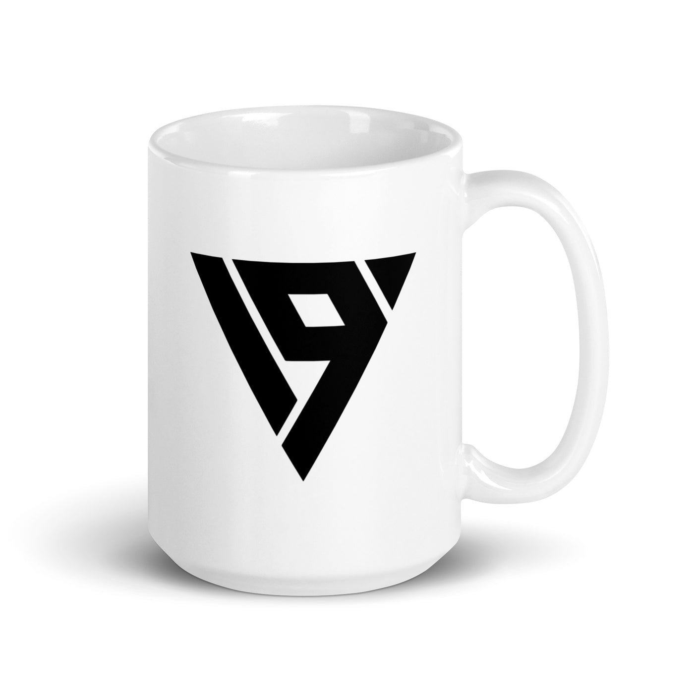 V9 Esports White glossy mug