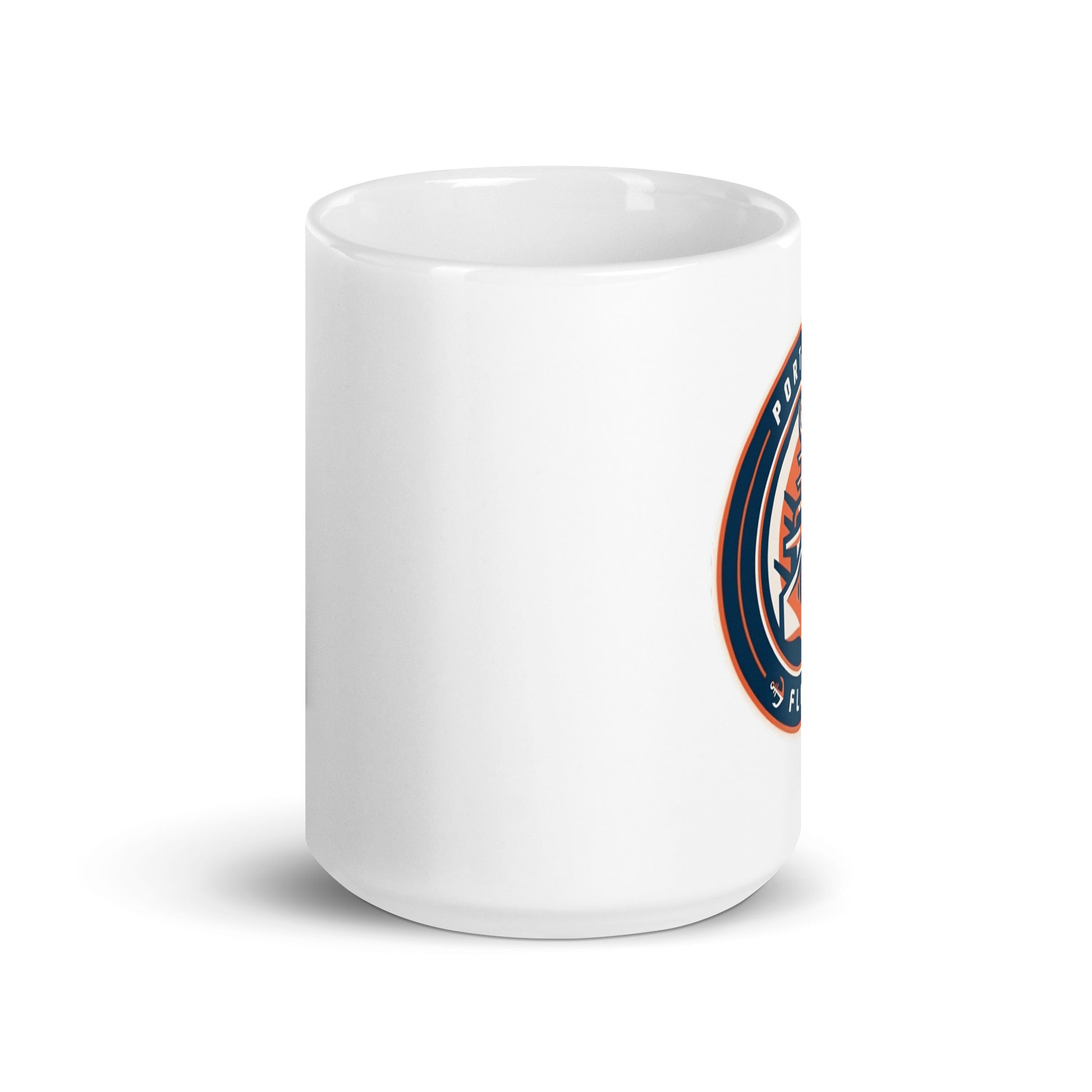 Protland Fleet White glossy mug