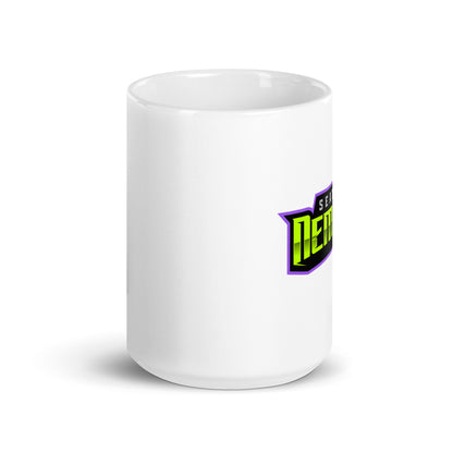 Seattle nemesis White glossy mug