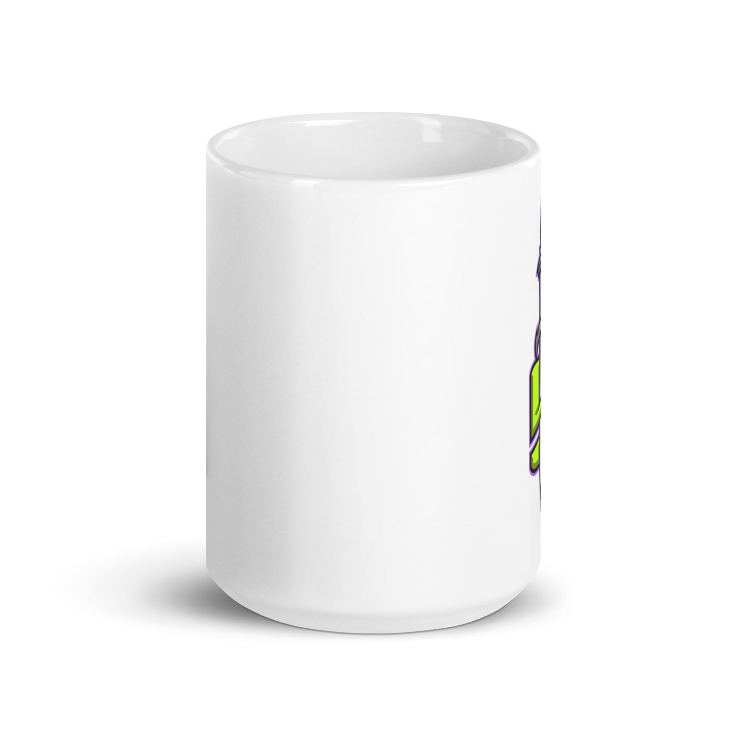 Seattle nemesis White glossy mug