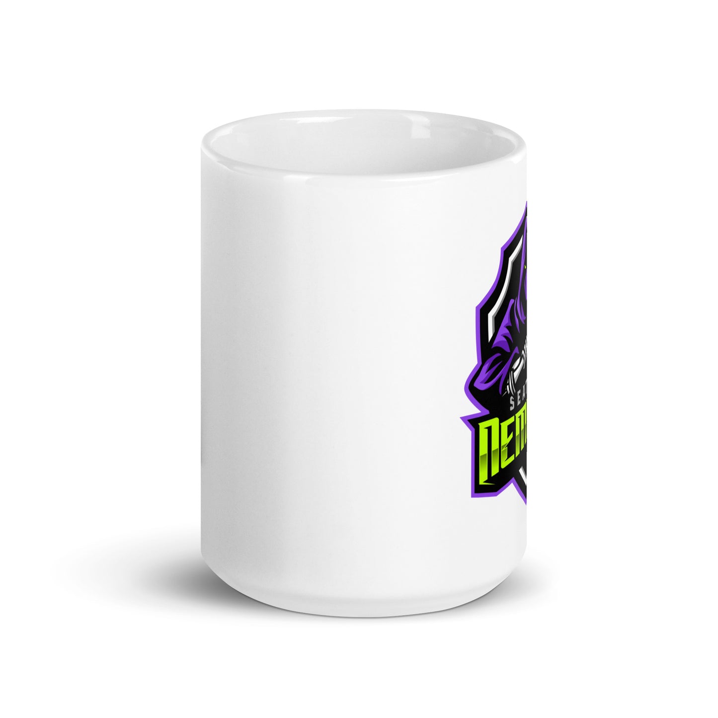 Seattle nemesis White glossy mug