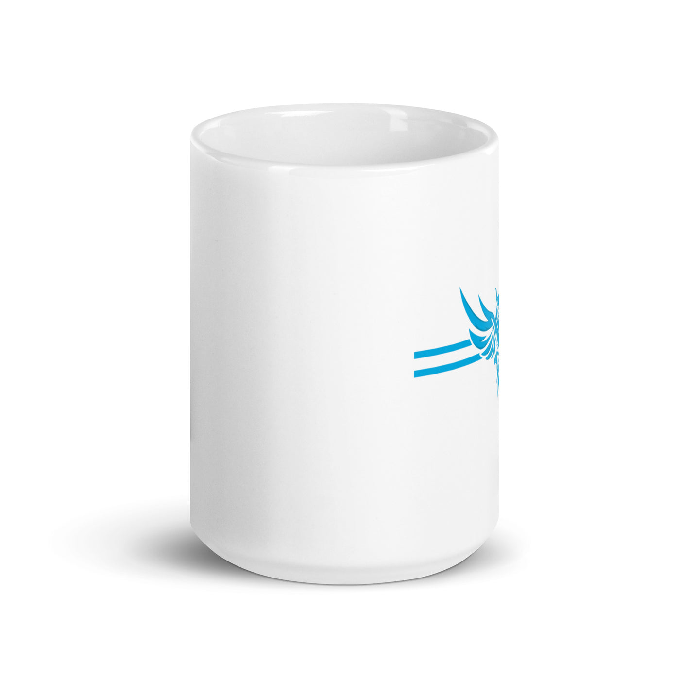 Oracle White glossy mug