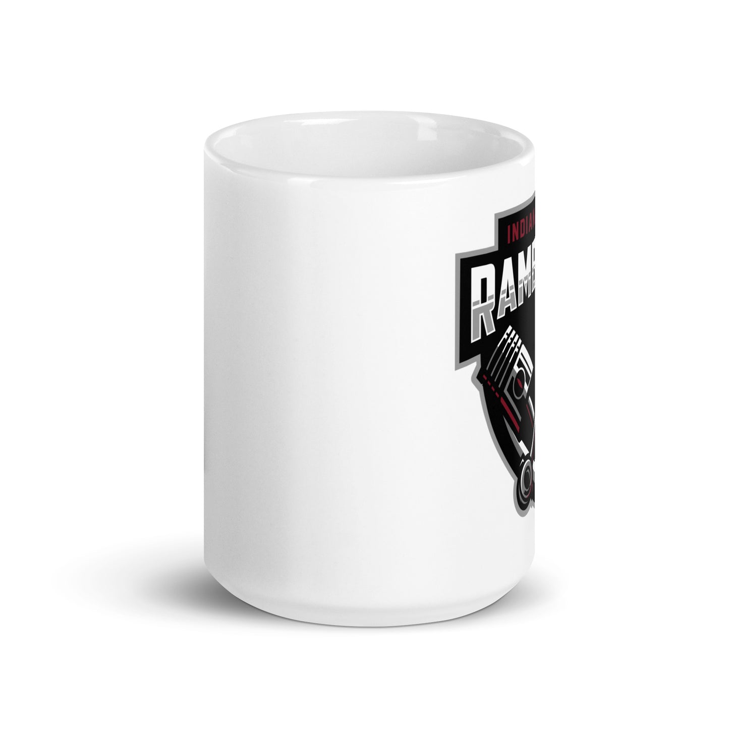Indianapolis Ramblers White glossy mug