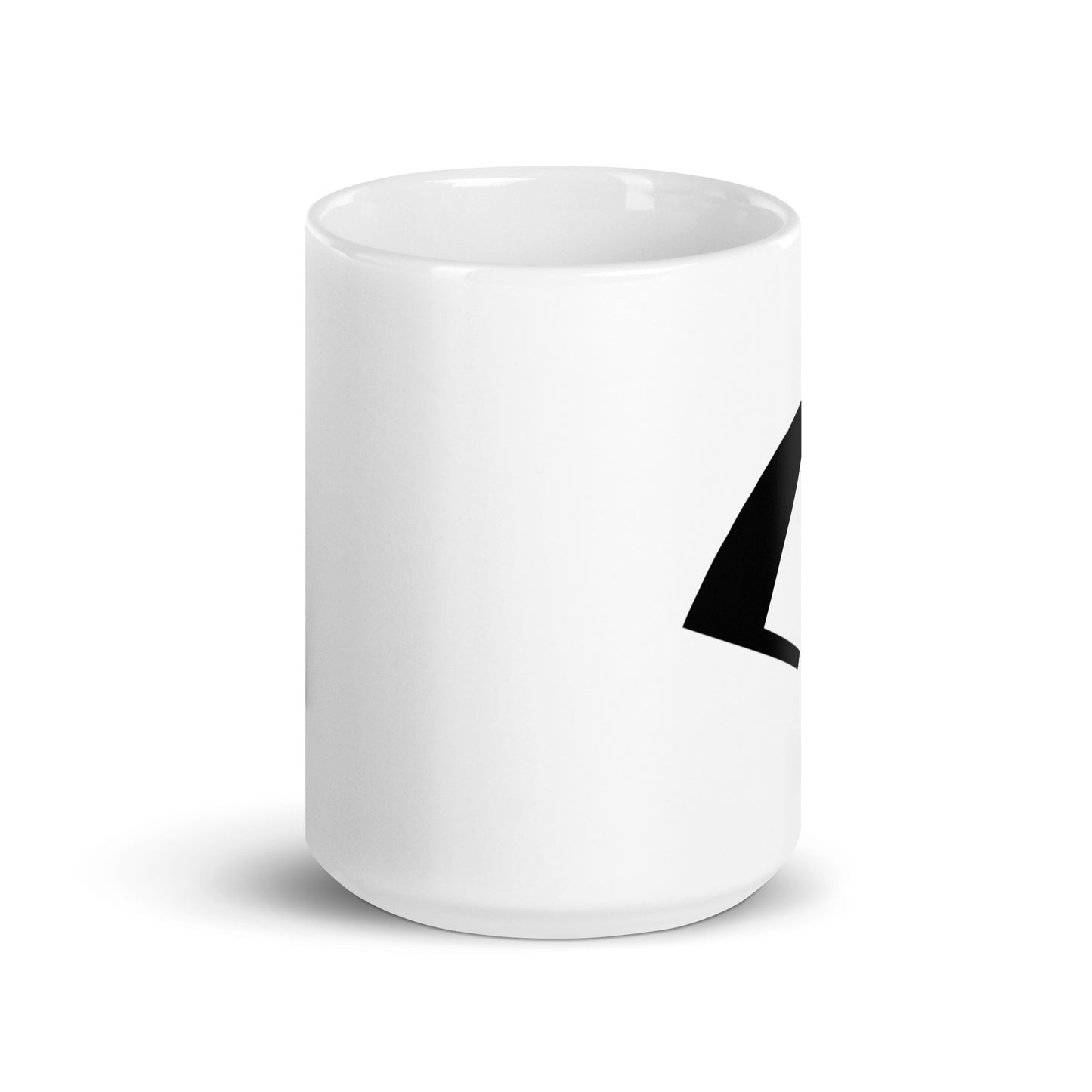 Azure White glossy mug